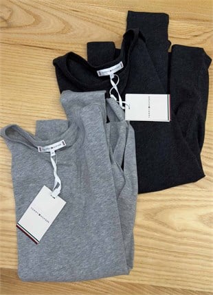 K4588 TM KAŞMİR UZUN KOL T-SHIRT