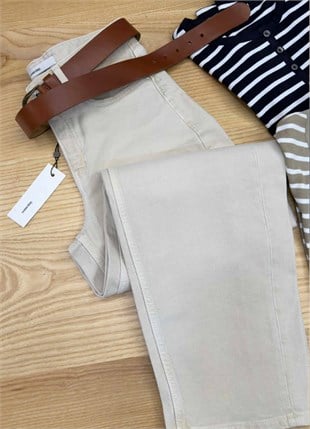 K4592 SMDY ORGANİK PAMUK BARREL JEAN 