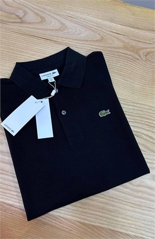 MEN1417 LCS CLASSİC FİT SİYAH POLO T-SHIRT