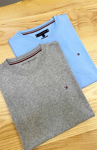 MEN1498 TM BİSİKLET YAKA BASİC T-SHIRT