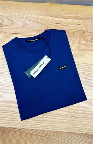 MEN1576 KARL L. LACİVERT T-SHIRT
