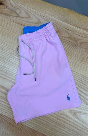 MEN1679 PRL PEMBE DENİZ ŞORTU