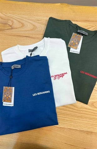 MEN1996 L.BNJ ÖN/ARKA BASKILI T-SHIRT