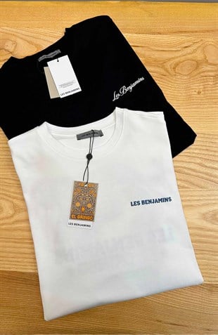 MEN2007 L.BNJ ÖN/ARKA BASKILI T-SHIRT