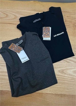 MEN2096 L.BNJ ÖN/ARKA BASKILI T-SHIRT
