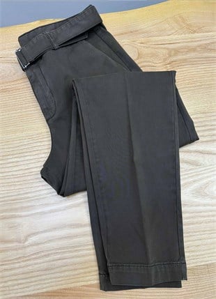 MEN2188 T.BKR GABARDİN HAKİ PANTOLON