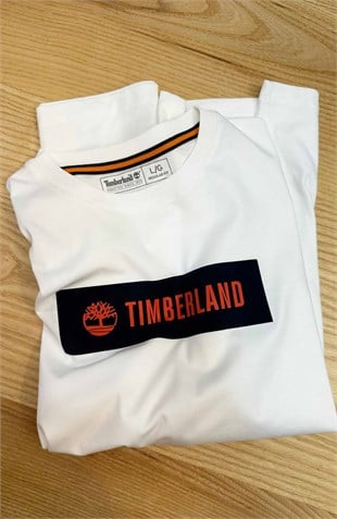 MEN2253 TMB.RLND BASKILI BEYAZ UZUN KOL T-SHIRT