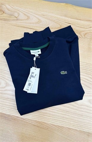 MEN2437 LCT CLASSİC FİT LACİVERT SWEAT