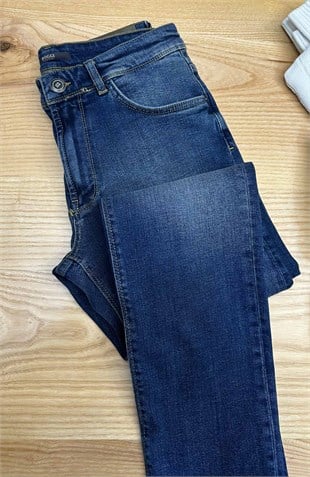 MEN2445 BGGİ VİNTAGE YIKAMALI LİKRALI JEAN
