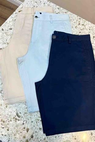 MEN813 PAMUKLU ŞORT