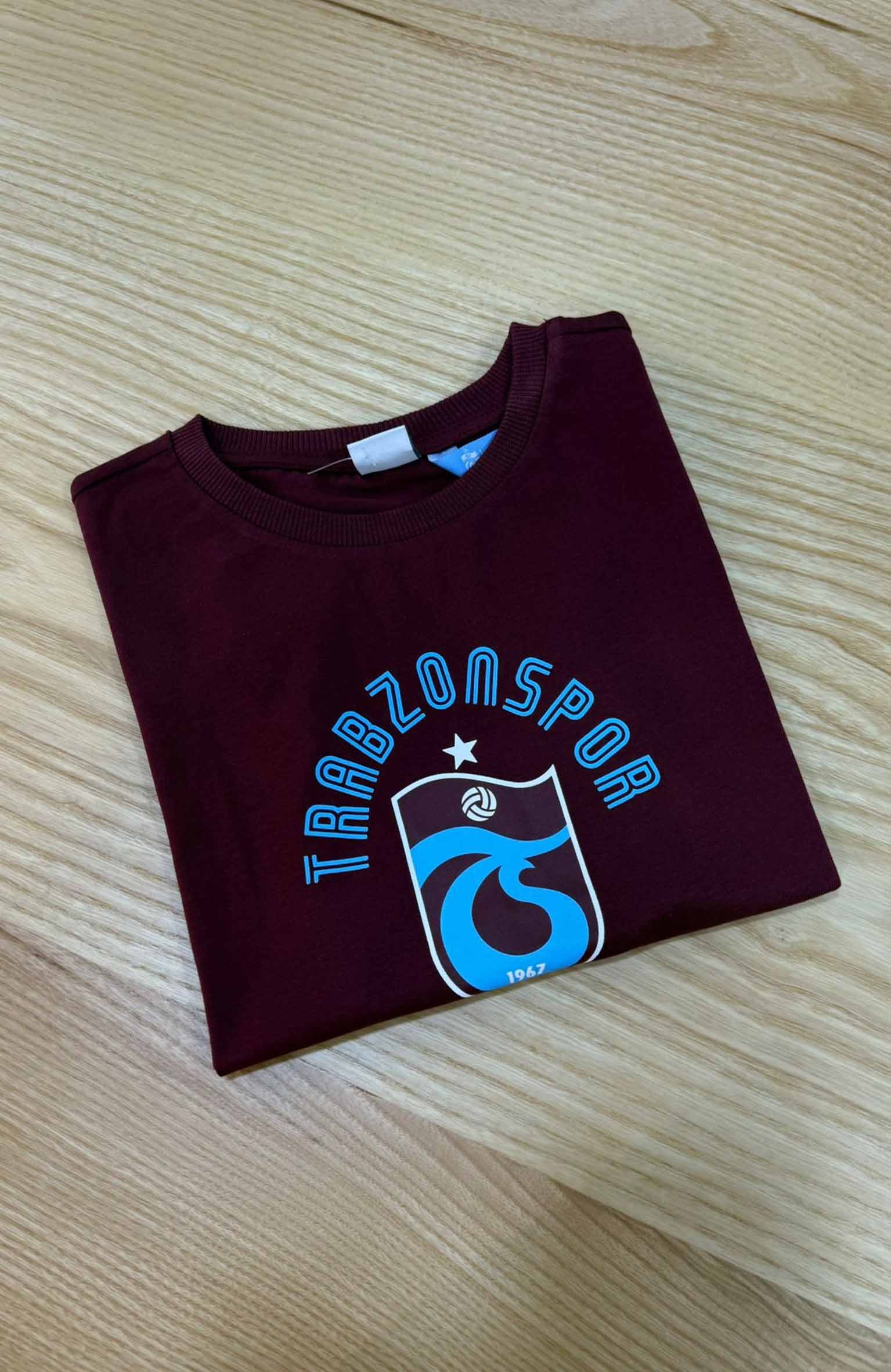 C2221 TS BASKILI BORDO T-SHIRT