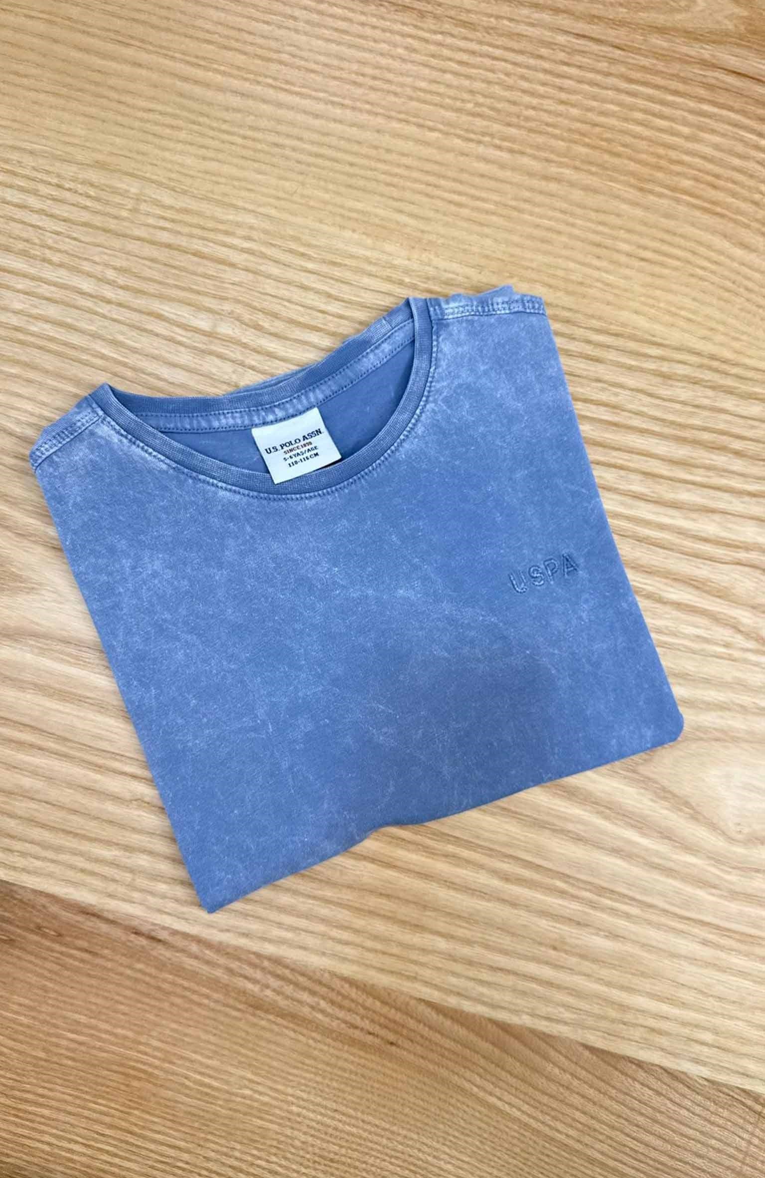 C2231 P.LO YIKAMALI MAVİ T-SHIRT