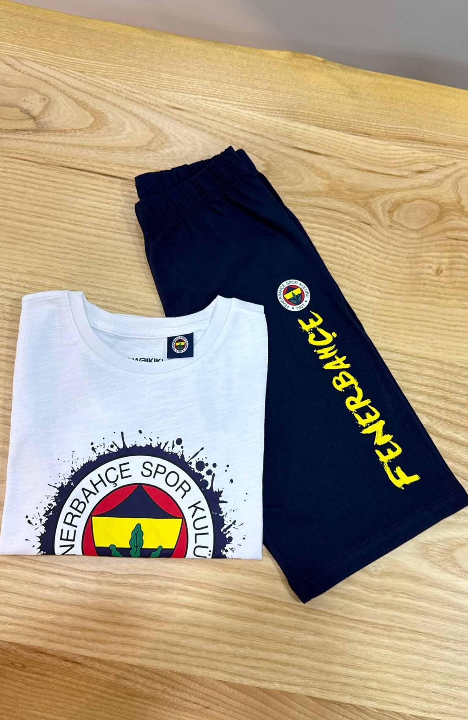 C2244 FB BASKILI ŞORTLU TAKIM