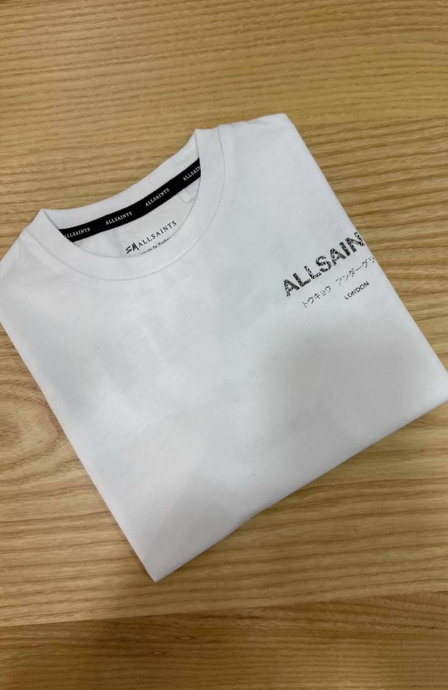 C2273 ALL S. ANİMAL SIRT BASKI DETAYLI BEYAZ T-SHIRT