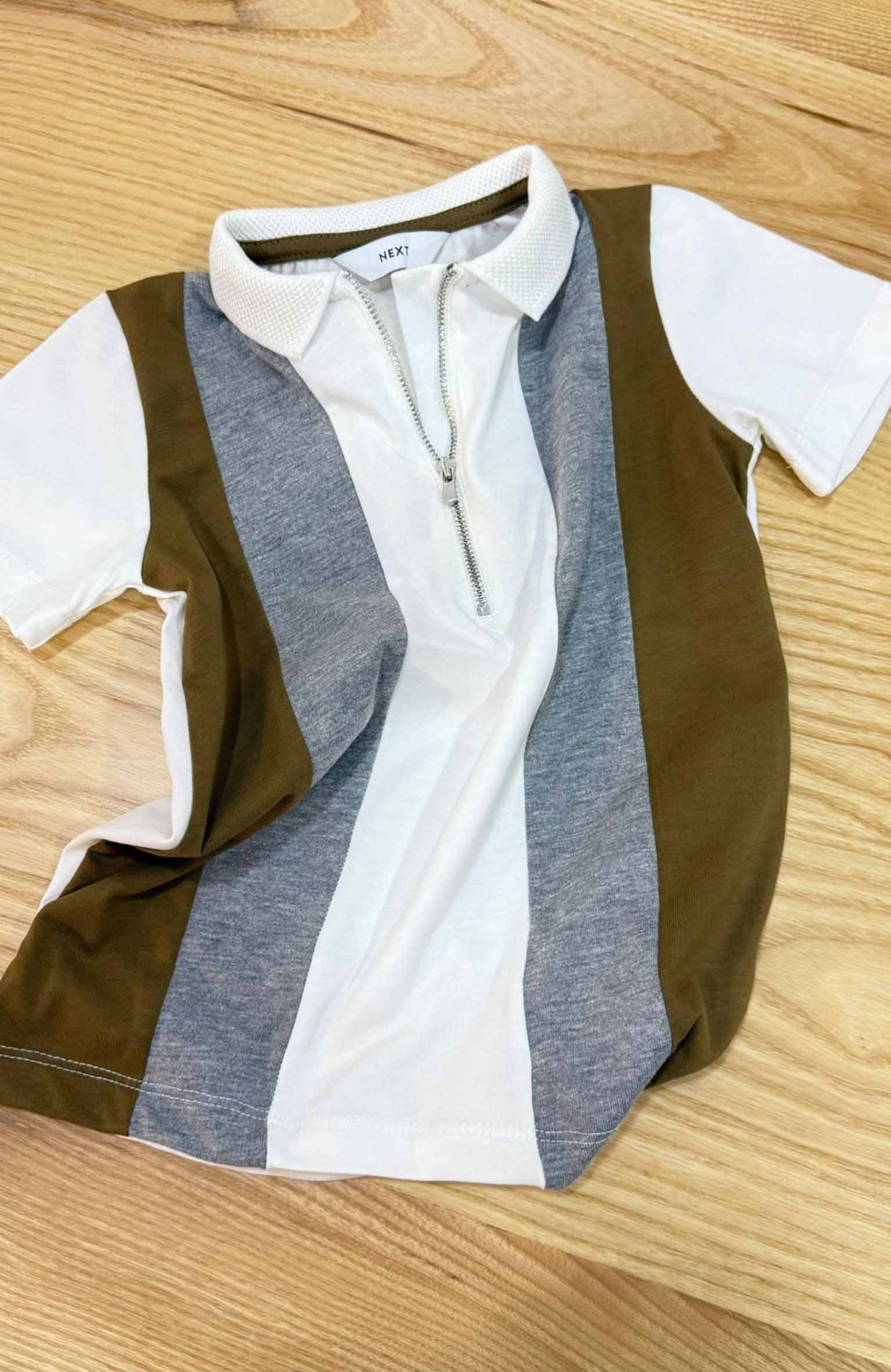 C2310 NXT YARIM FERMUARLI POLO YAKA T-SHIRT