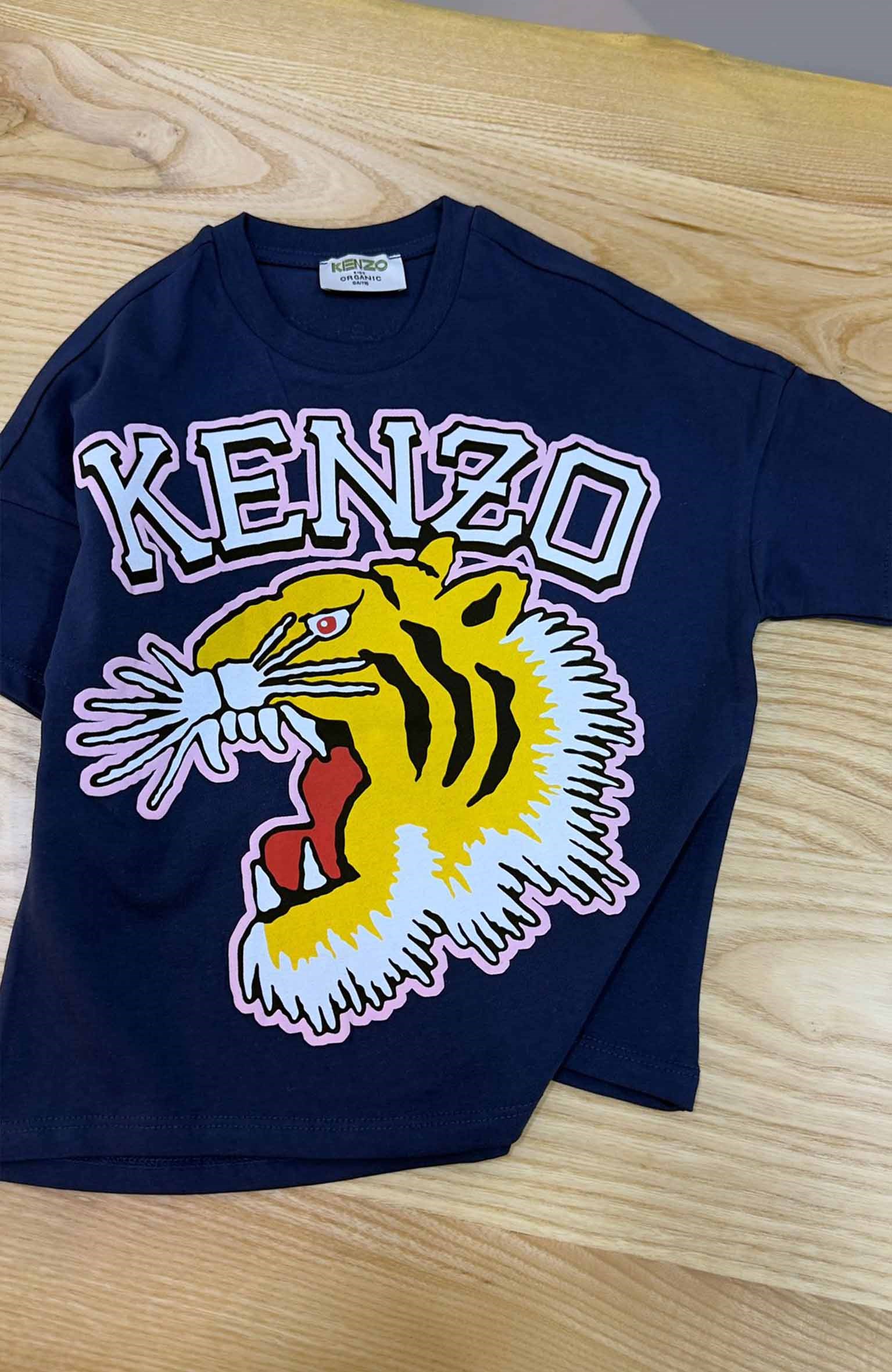 C2342 KNZ KAPLAN TEAM BASKILI LACİVERT T-SHIRT