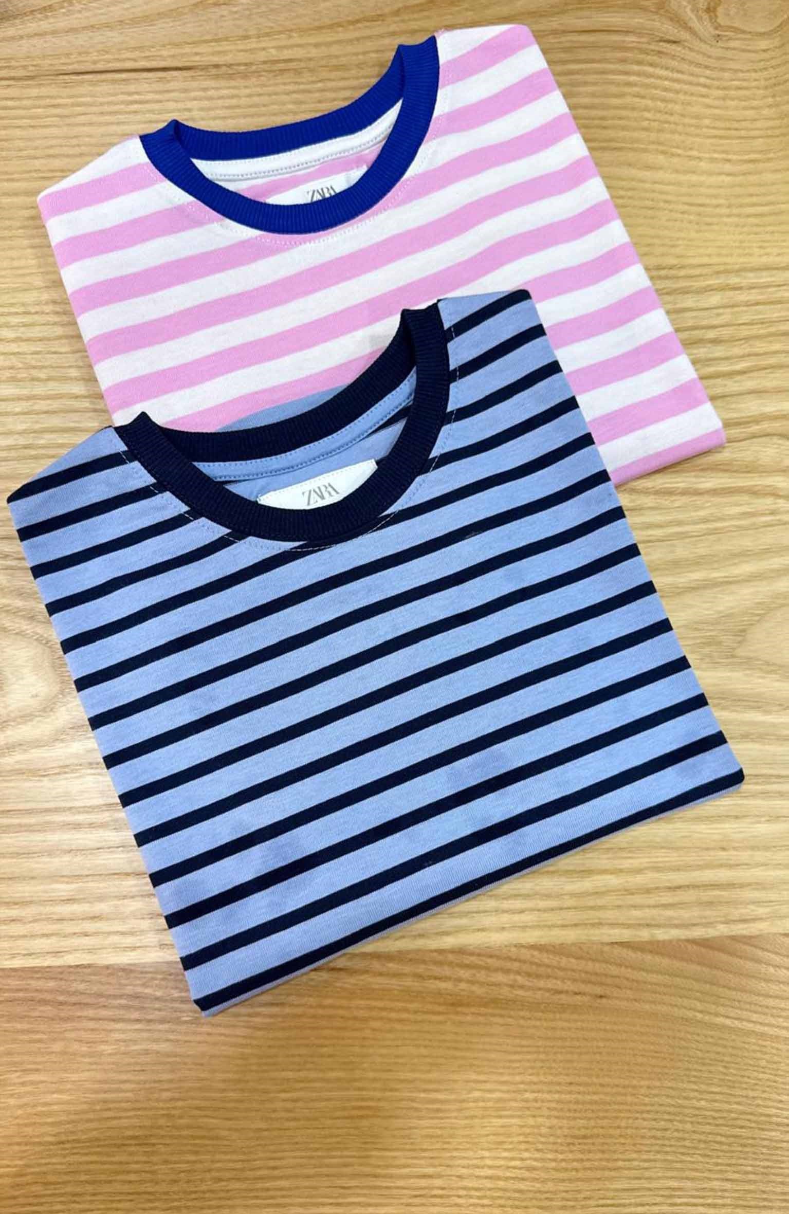 C2418 ZR ÇİZGİLİ T-SHIRT