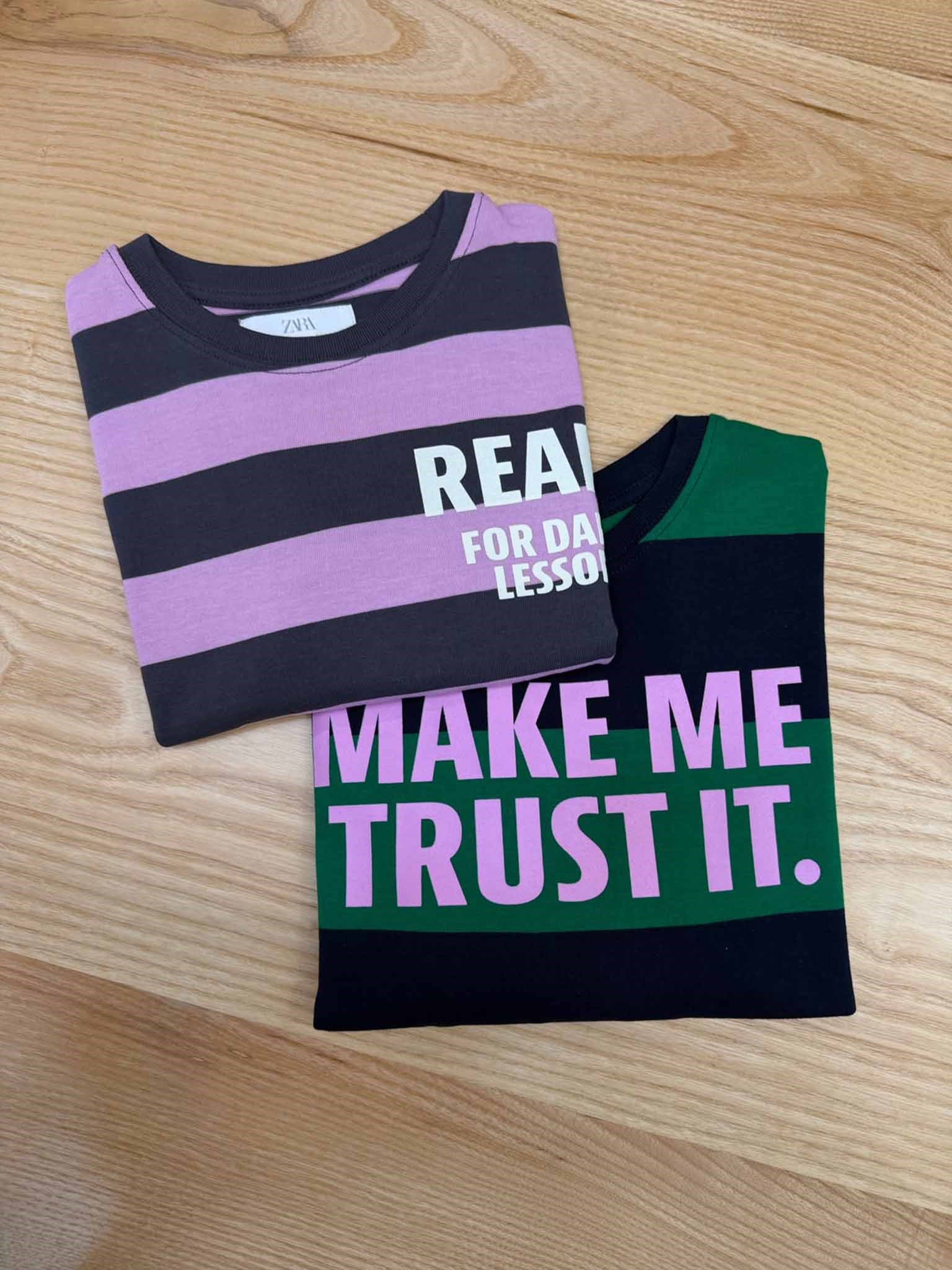 C2526 ZR ŞERİTLİ UZUN KOL T-SHIRT