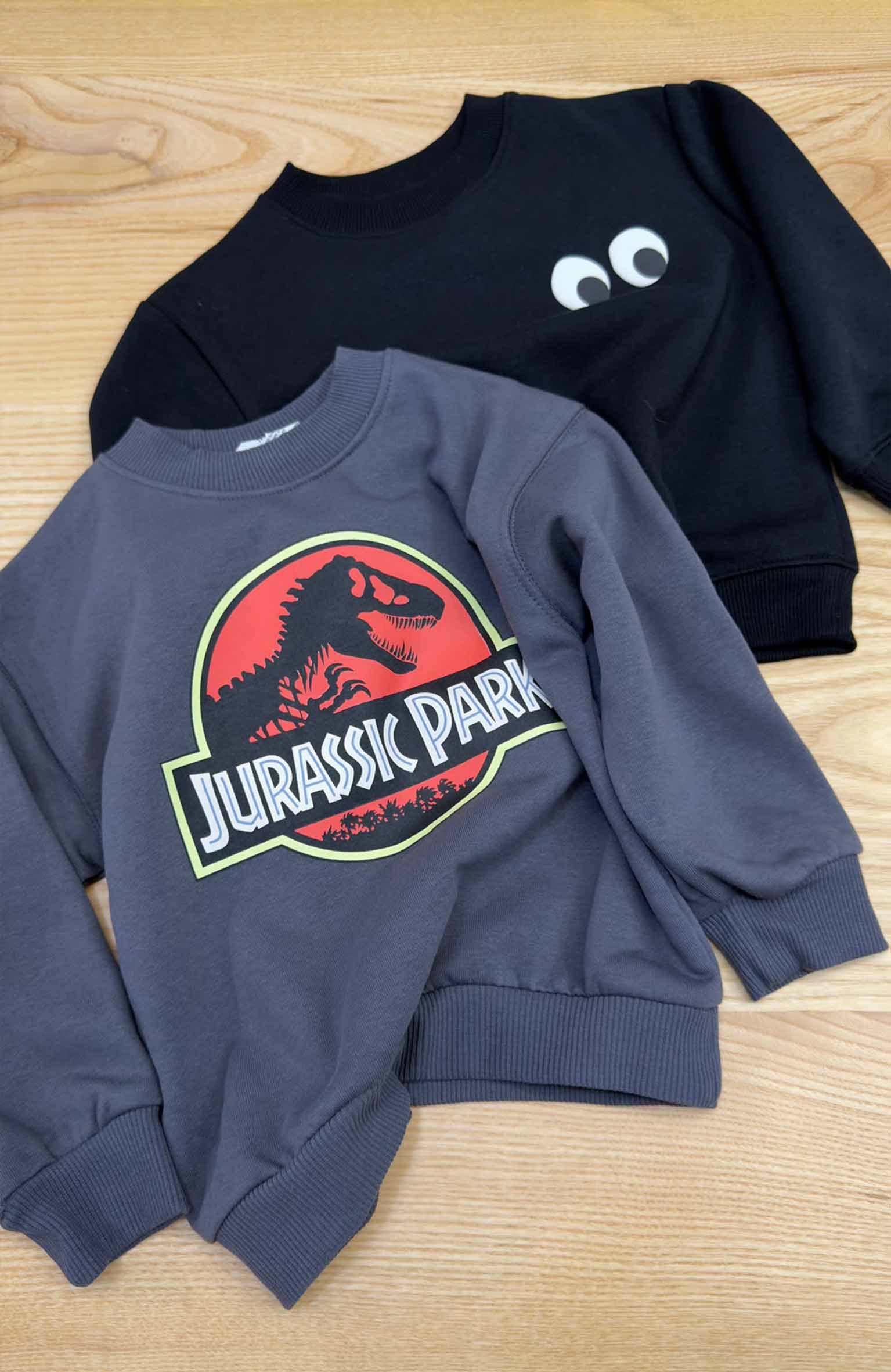 C2567 BASKILI ŞARDONLU SWEAT 