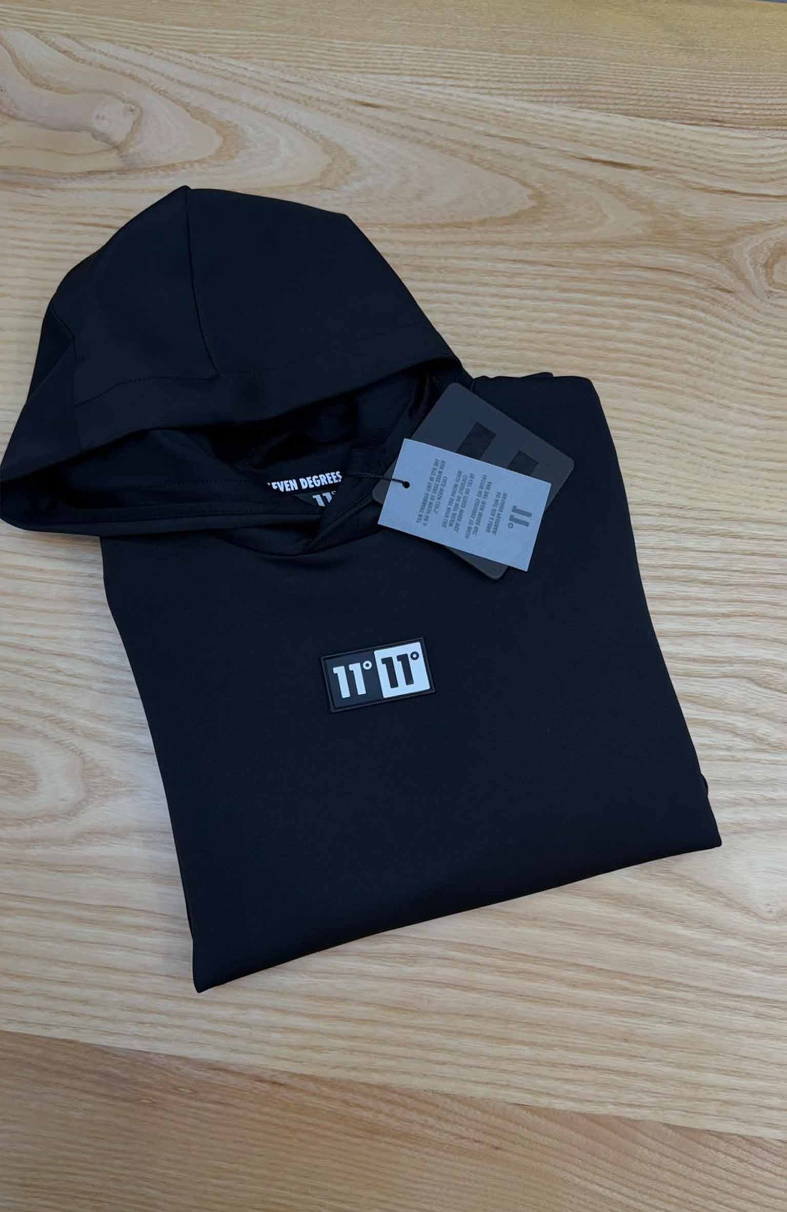 C2789 11 D. PAMUK ASTARLI SİYAH SWEAT