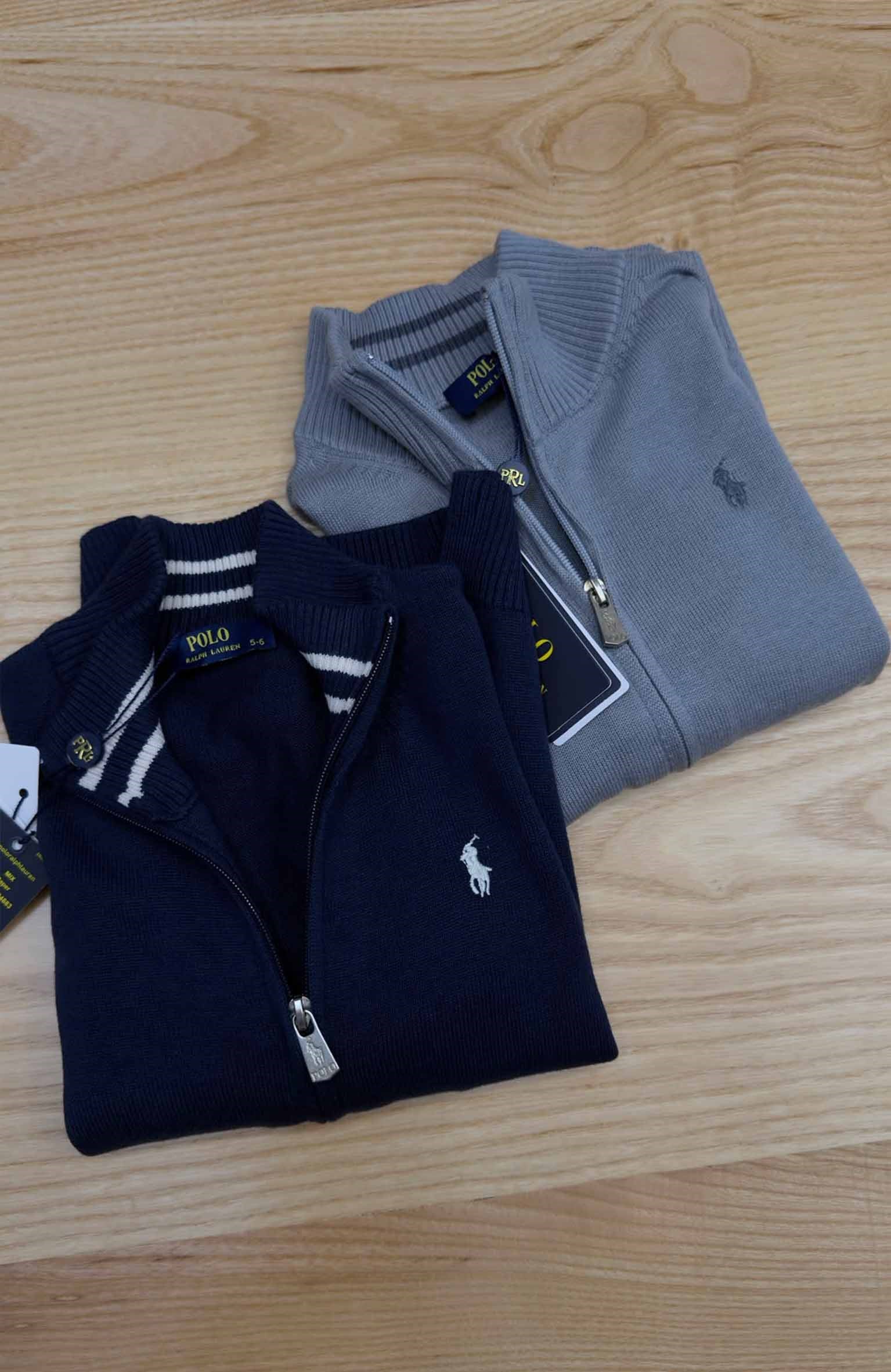 C2814 PRL TAM FERMUARLI TRİKO HIRKA