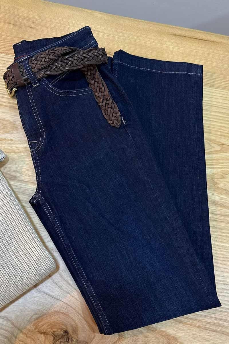 K2944 S ONE LACİVERT LİKRALI JEAN