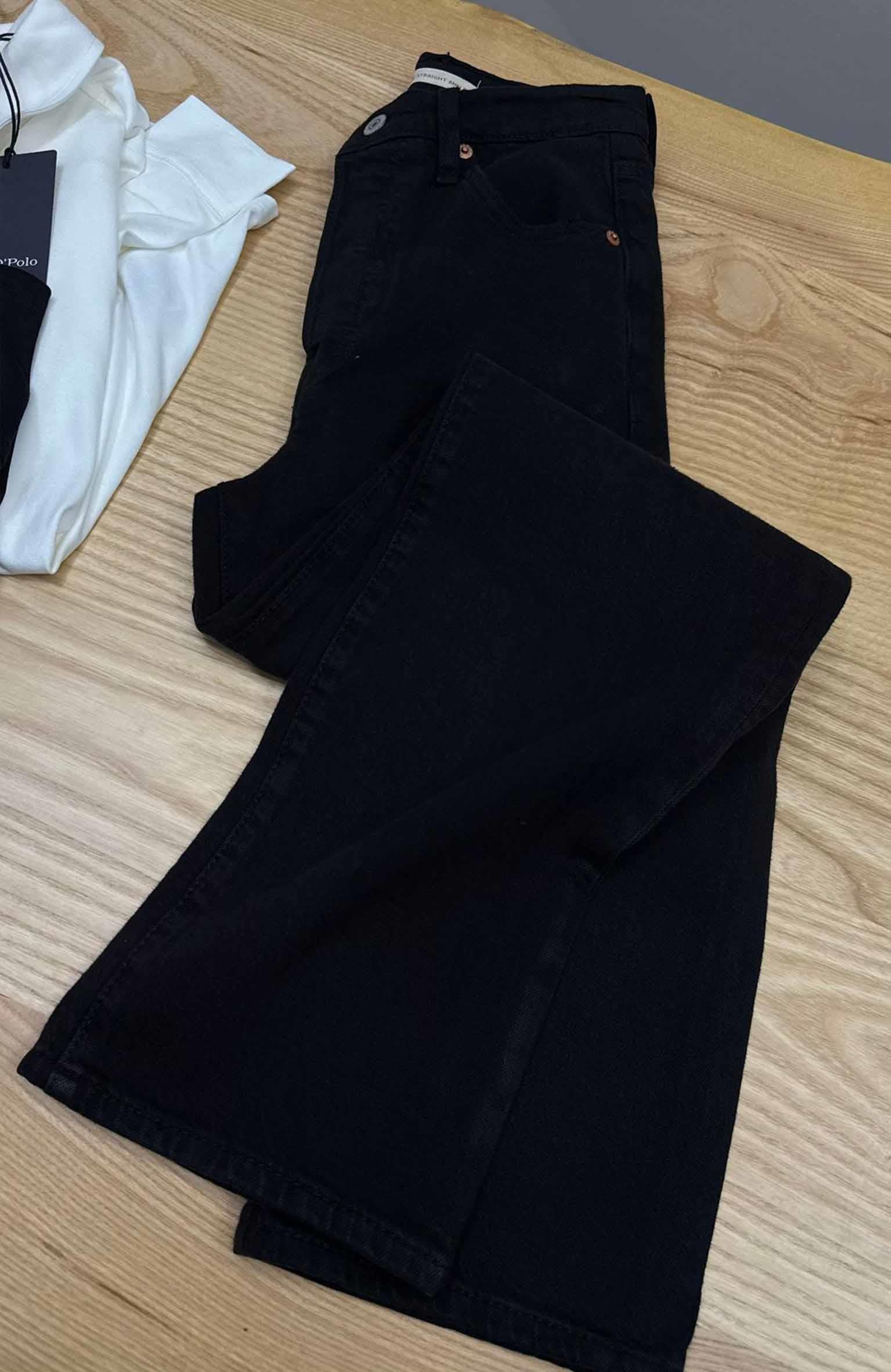 K3324 STRAIGHT ANKLE SİYAH JEAN