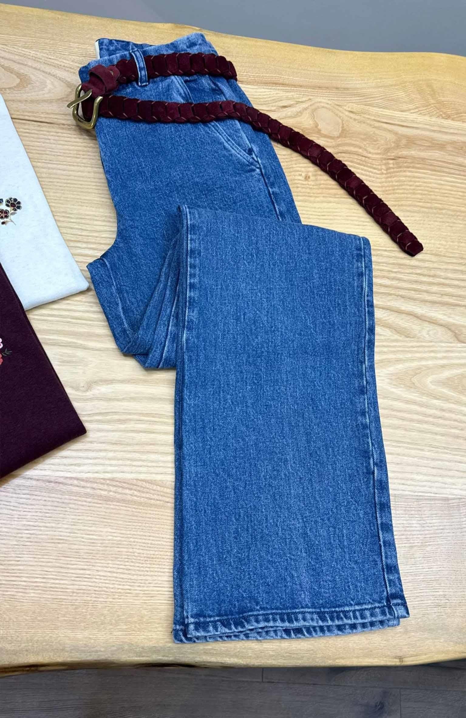 K3348 SZ.NE AÇIK MAVİ DENİM PANTOLON