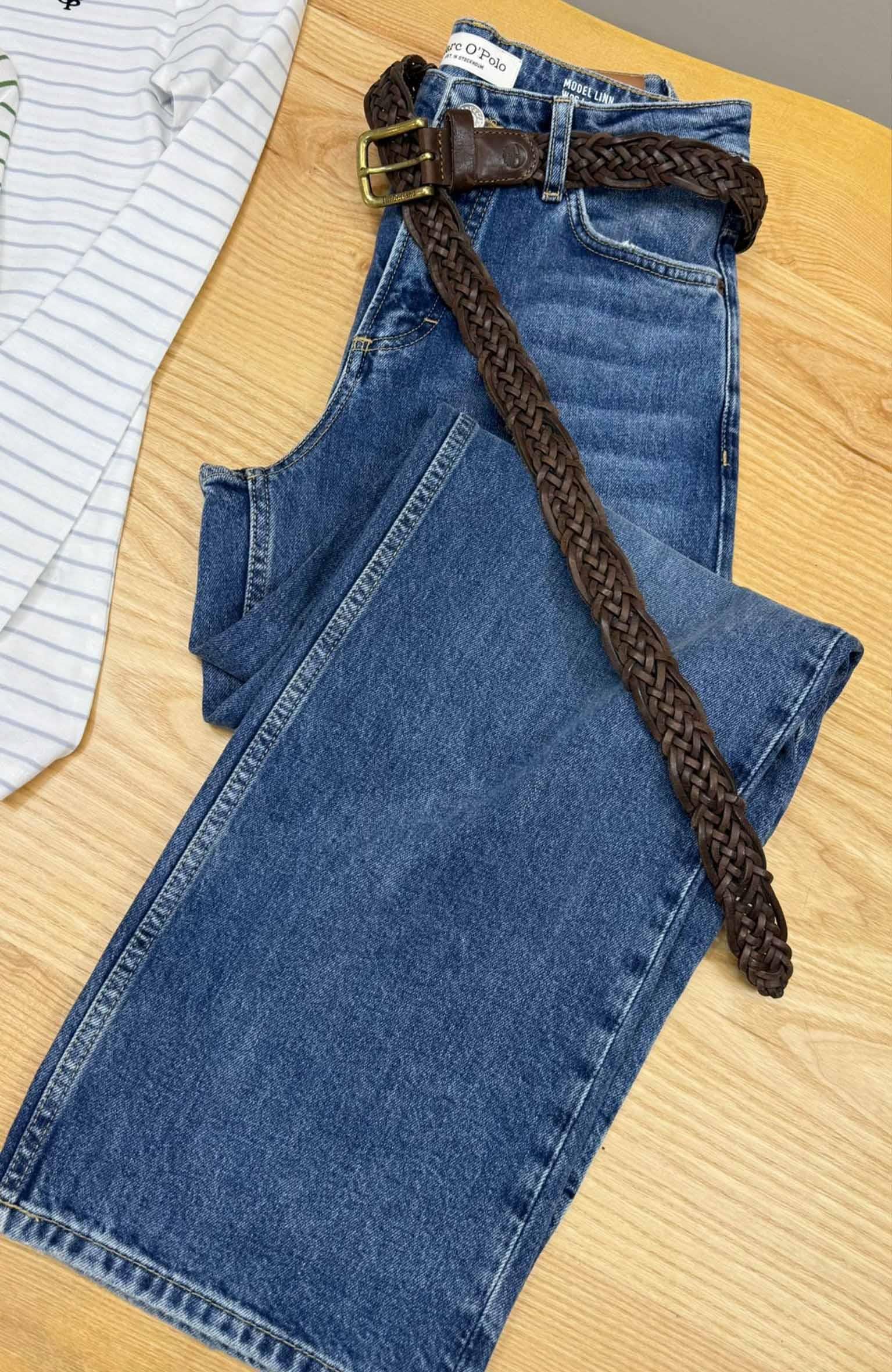 K3358 M.POLO WİDE FİT MAVİ JEAN