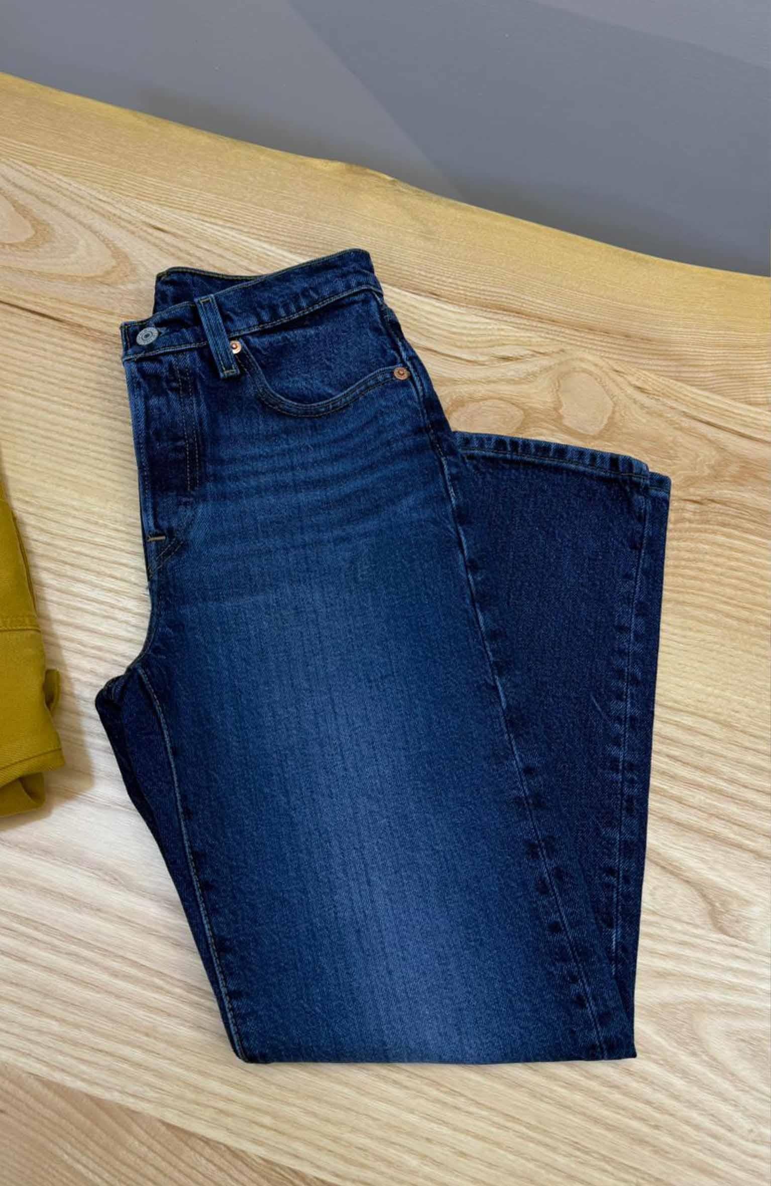 K3389 LACİVERT MOM JEAN