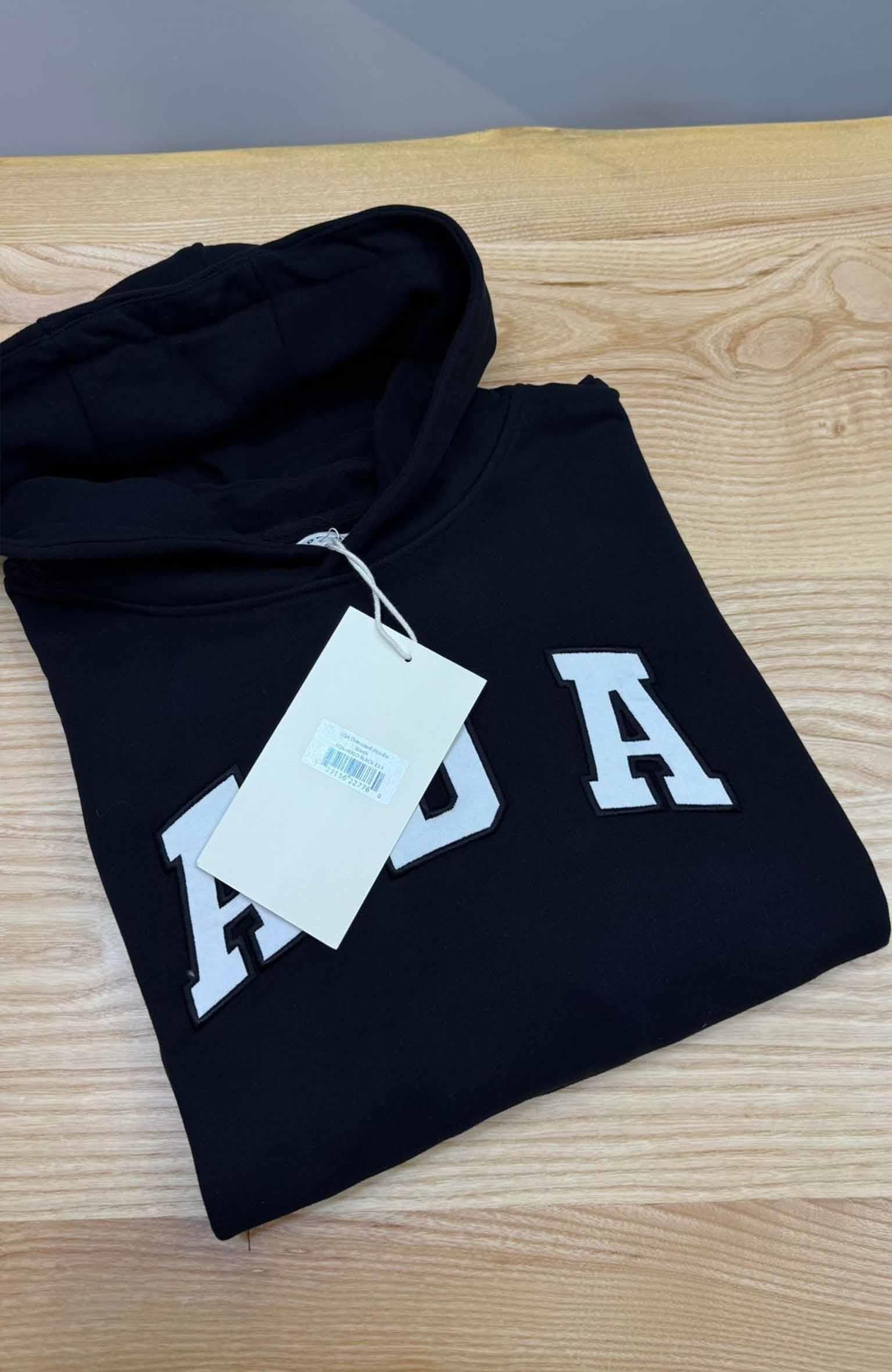 K3475 KAPÜŞONLU TOK OVERSIZE SİYAH SWEATSHIRT