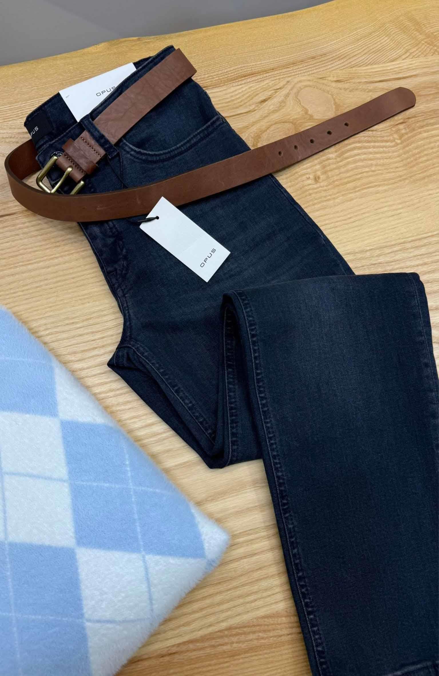K3487 O.PUS LOW RISE STRAIGHT ANTRASİT JEAN
