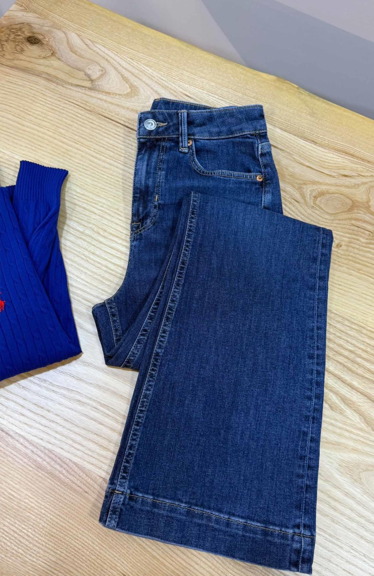 K3562 M.S MAVİ FLARE JEAN