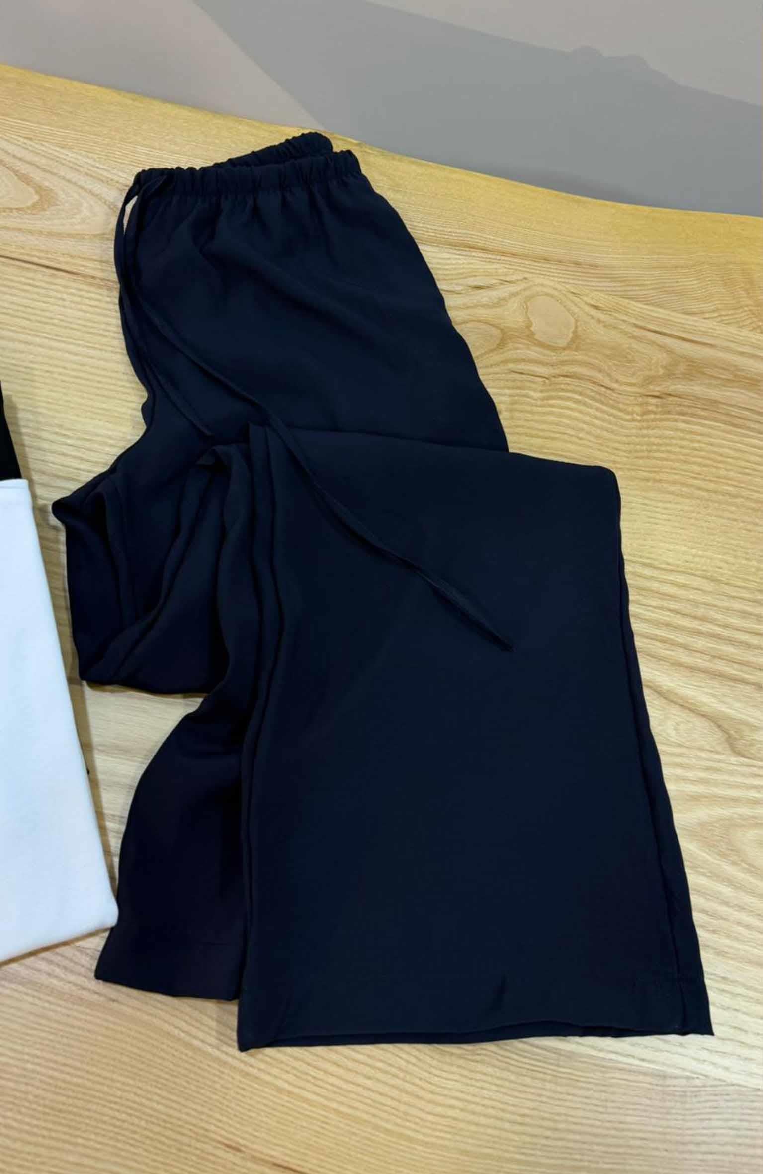 K3749 VELVET TENCEL LACİVERT PANTOLON