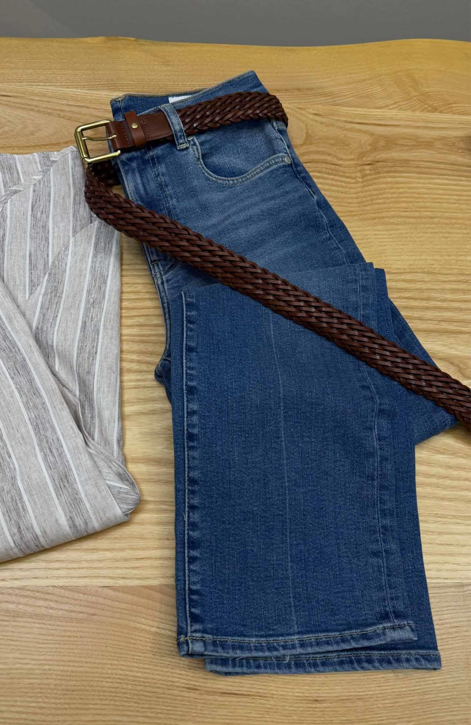 K3766 A.D MİDRİSE STRAIGHT MAVİ JEAN