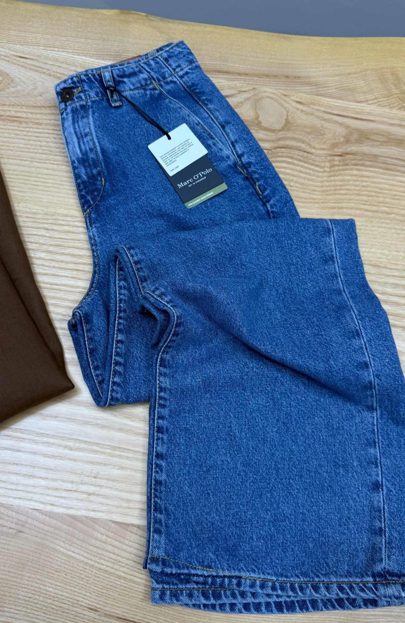 K3777 M.POLO WİDE FİT MAVİ JEAN