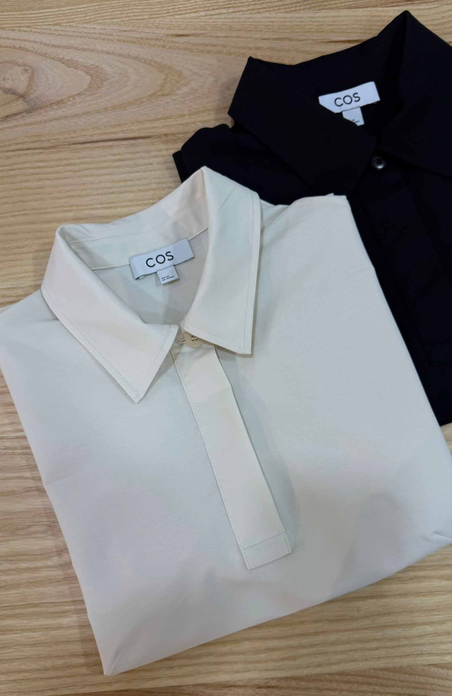 K3860 C.OS YAKALI YARIM DÜĞMELİ T-SHIRT