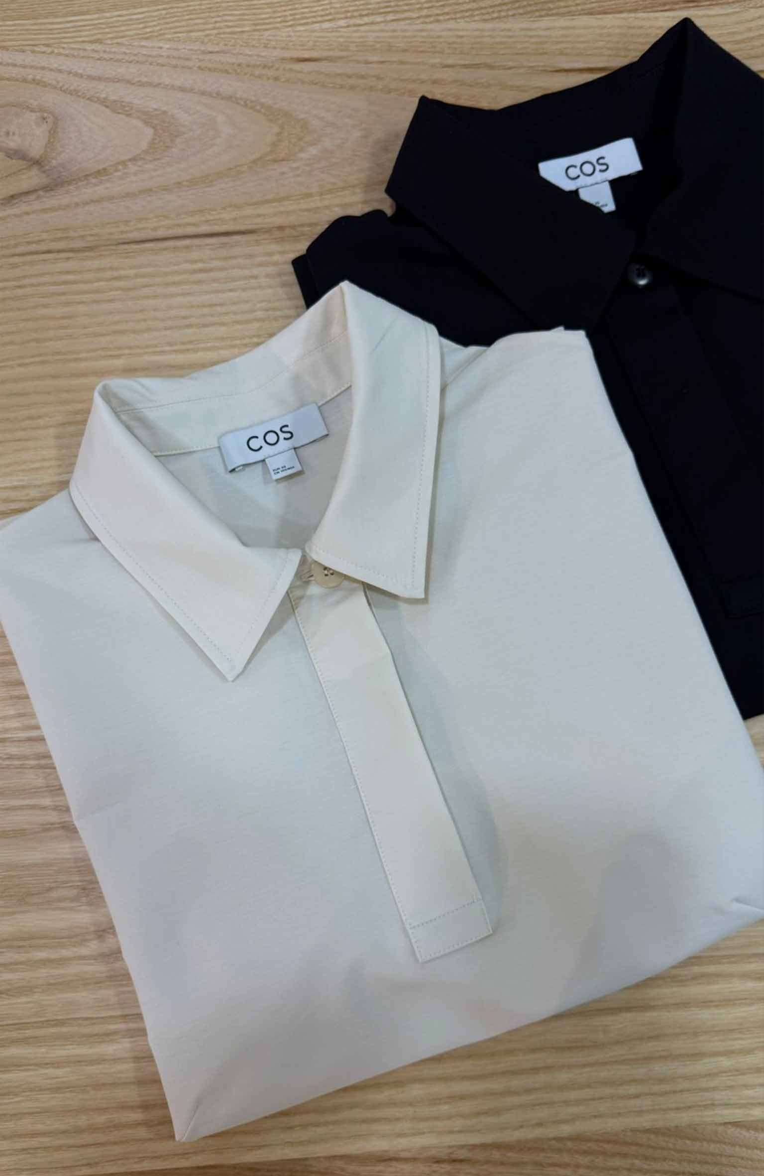 K3860 C.OS YAKALI YARIM DÜĞMELİ T-SHIRT