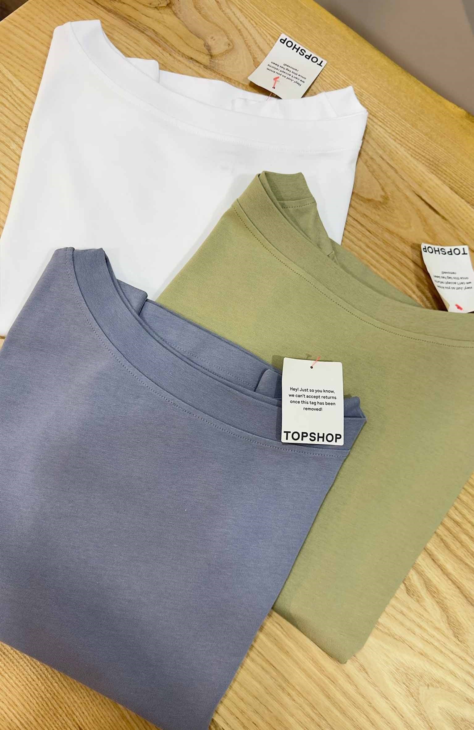 K3911 TPSHP KAYIK YAKA T-SHIRT