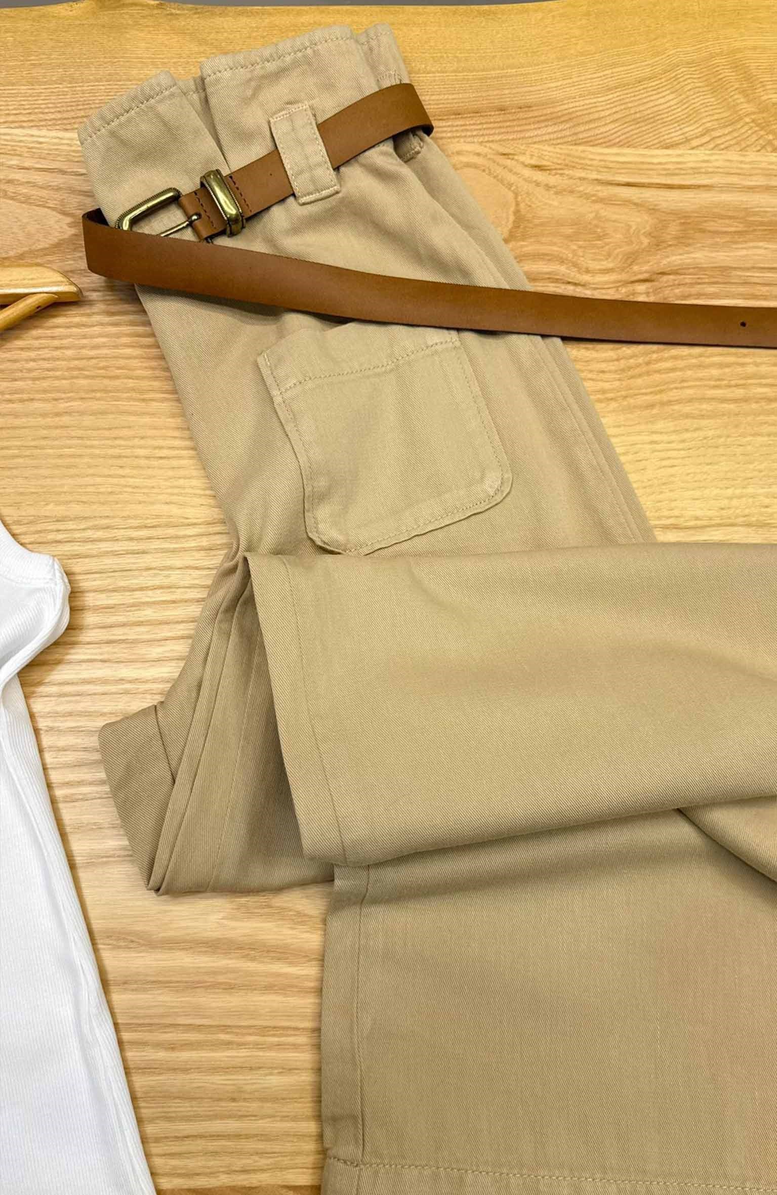K4041 KESE MODEL BEJ PANTOLON