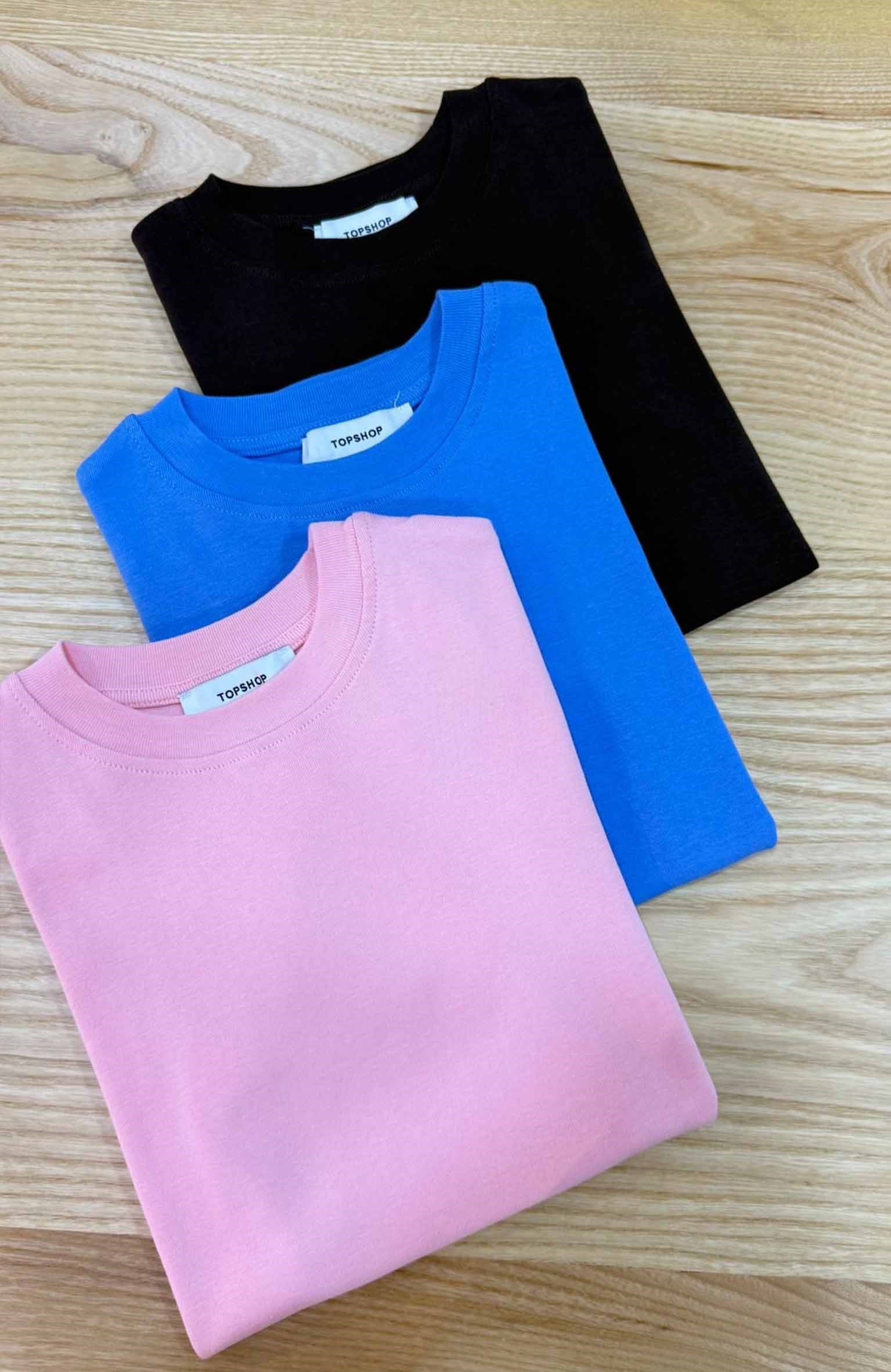 K4124 TPSHP PAMUKLU FİT BASİC T-SHIRT