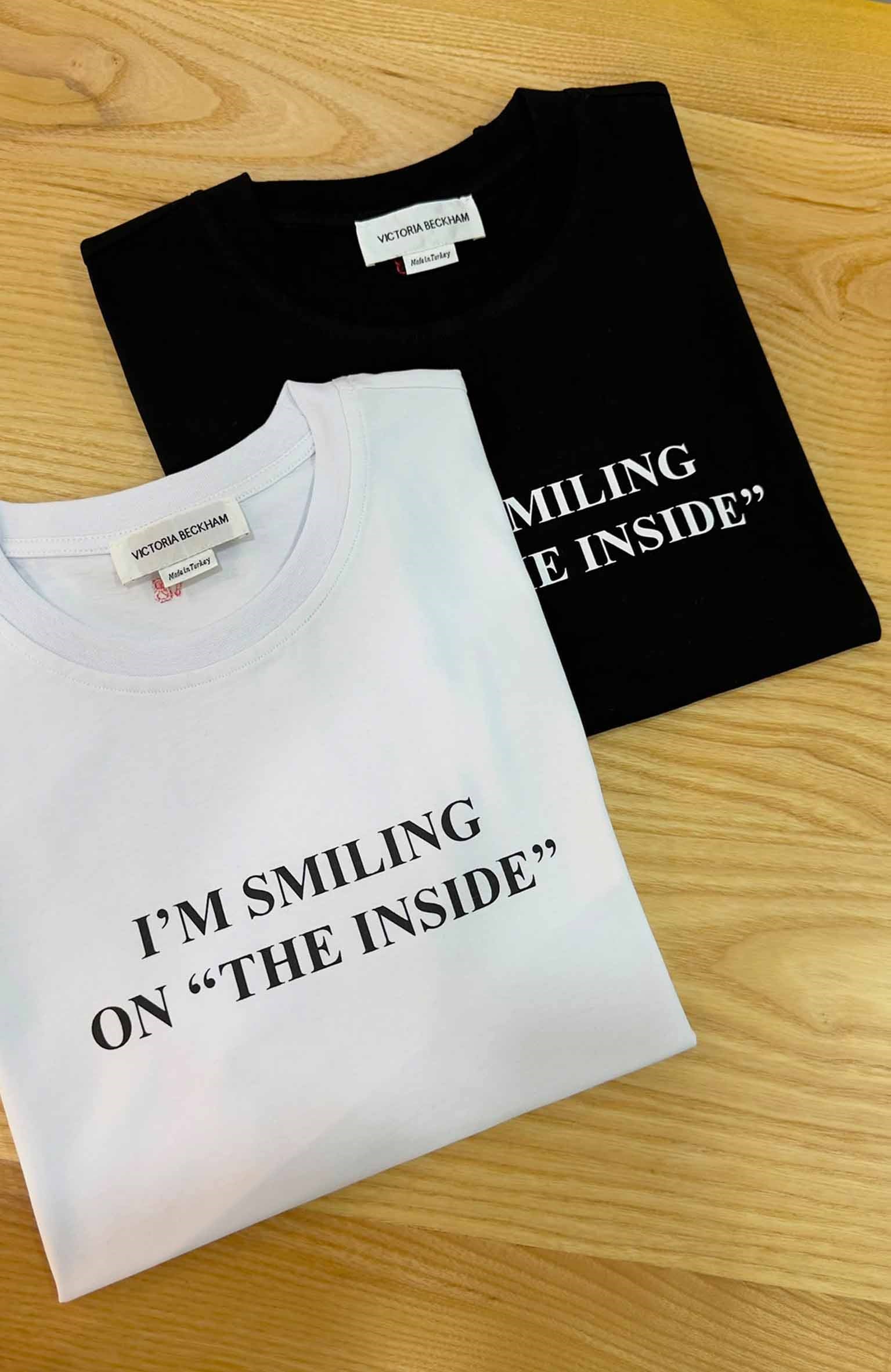 K4216 V.B I'M SMILING BASKILI T-SHIRT