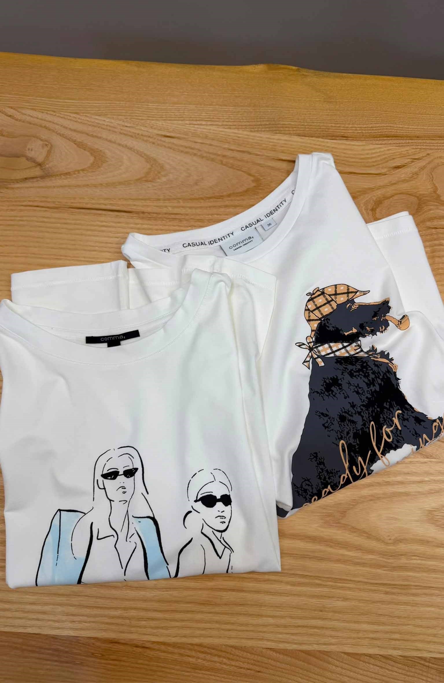 K4391 CMMA BASKILI T-SHIRT