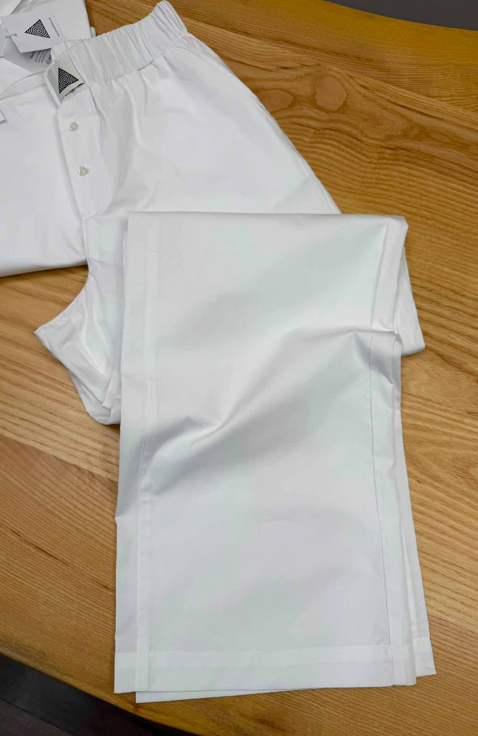 K4425 BEYAZ POPLİN PANTOLON