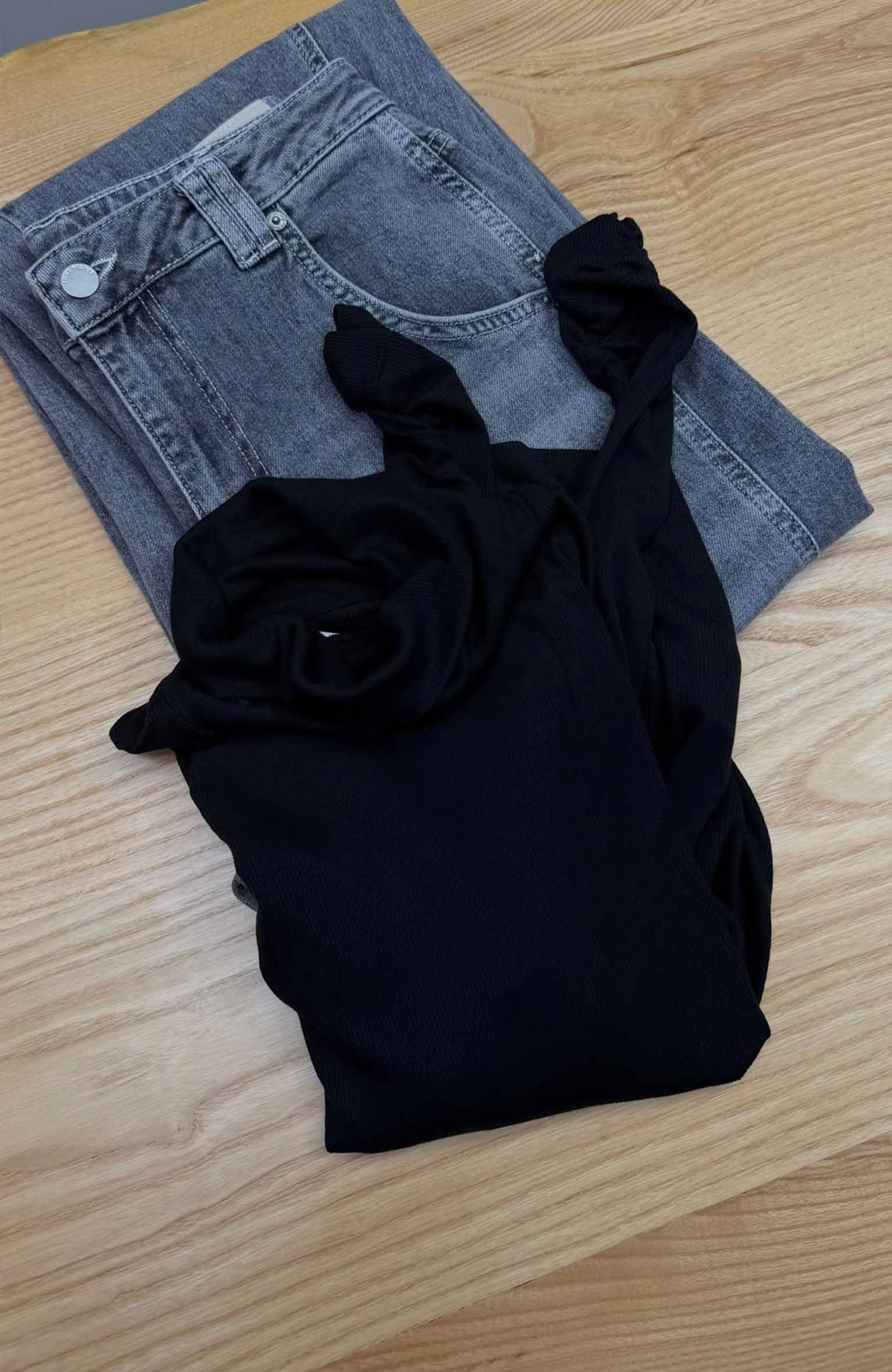 K4669 RE.IS FİTİLLİ BALIKÇI SİYAH BODY