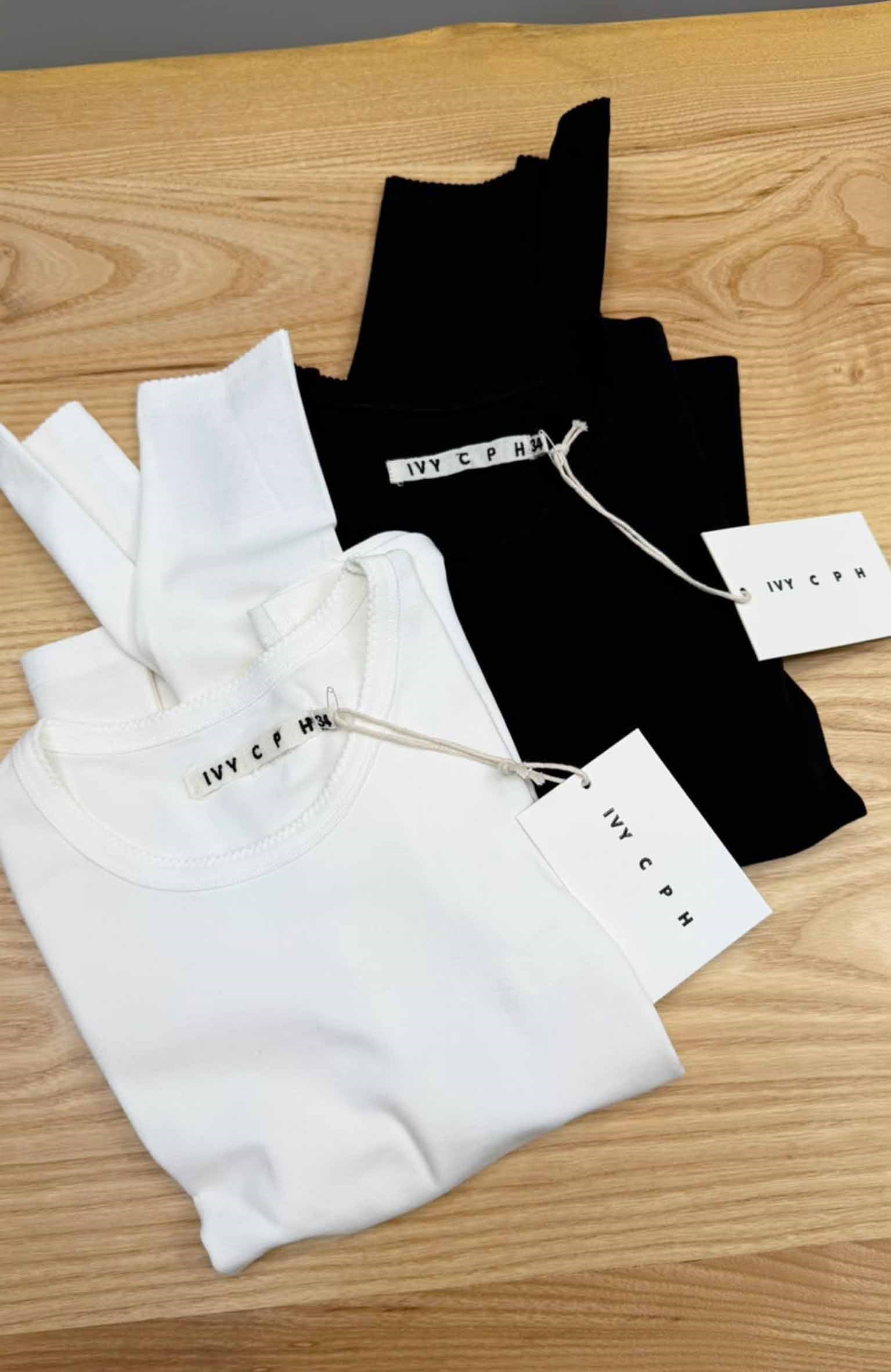 K4722 IVY YAKA DETAYLI DOKUMA UZUN KOL T-SHIRT