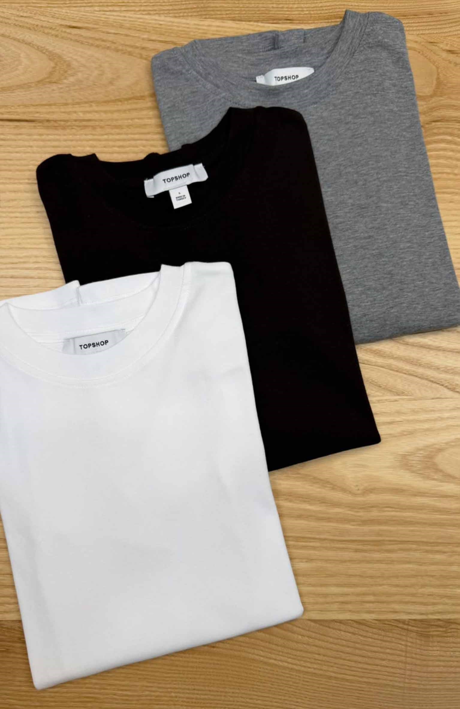 K4757 TPSHP BİSİKLET YAKA UZUN KOL BASİC T-SHIRT