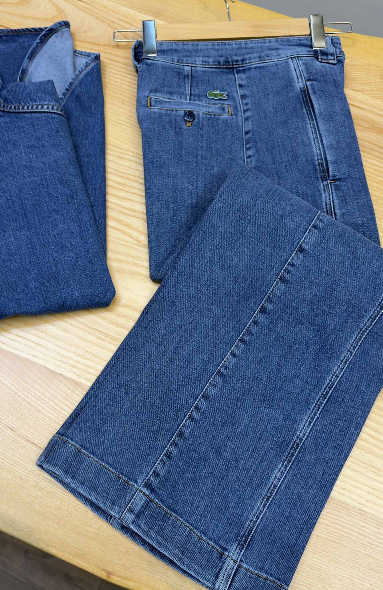 K4794 LCT WİDE LEG MAVİ DENİM PANTOLON