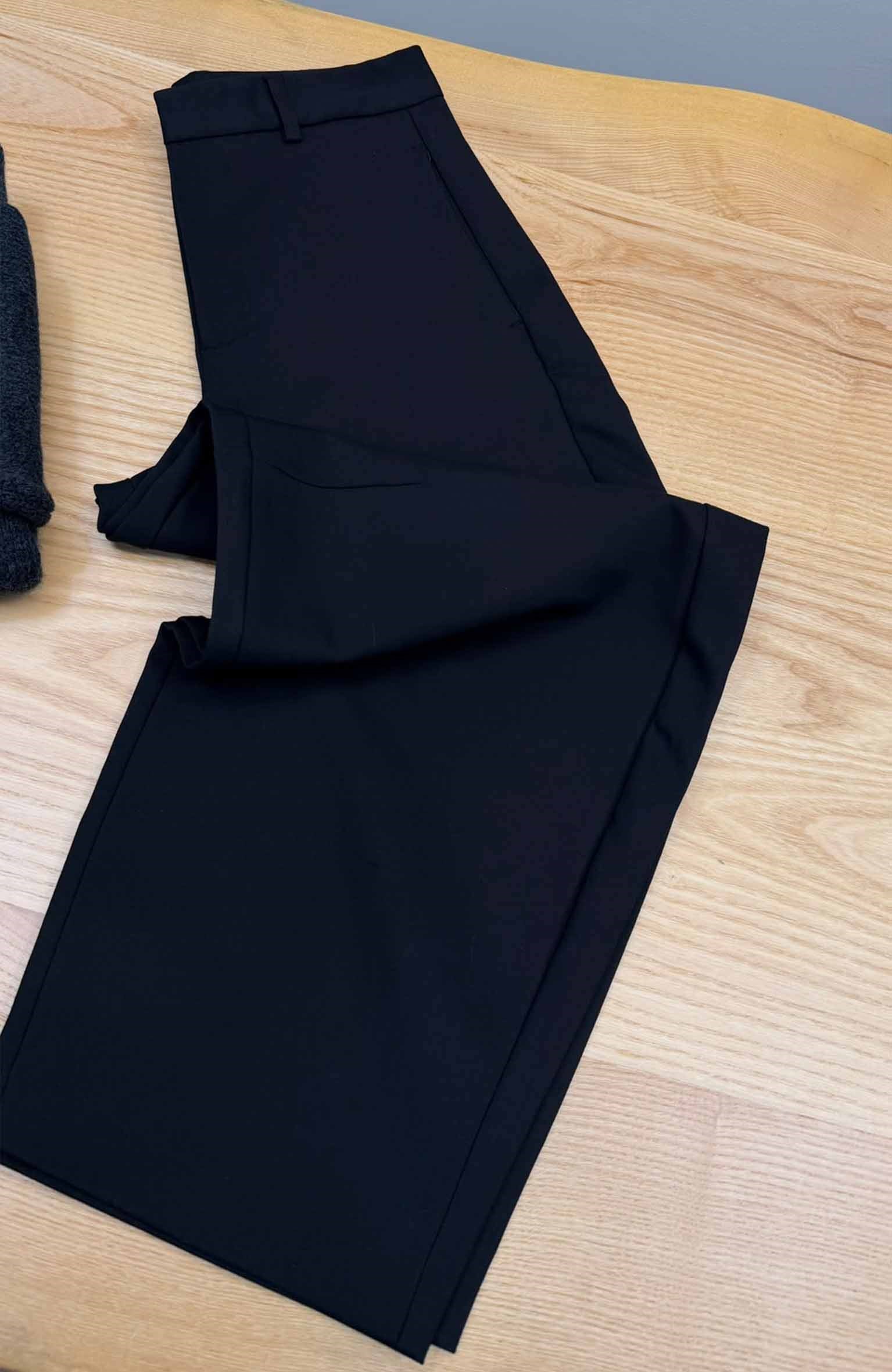 K4812 SLC SİYAH BARREL PANTOLON