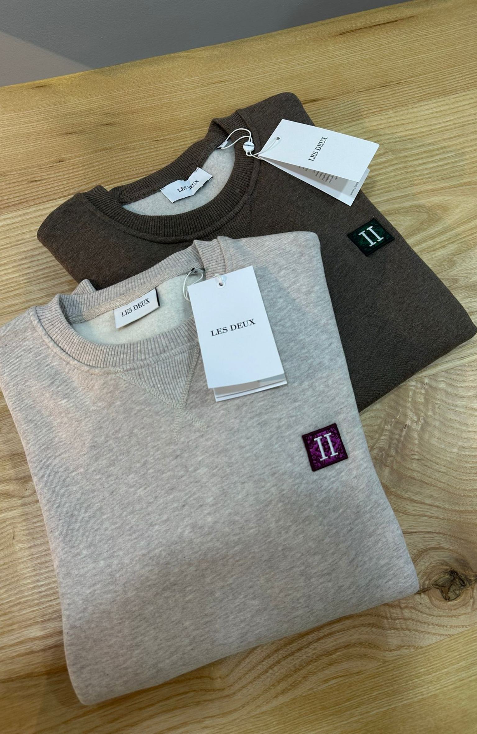 MEN1045 LEDEUX BİSİKLET YAKA ŞARDONLU SWEAT
